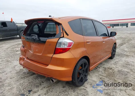 2010 Honda Fit Sport из США, поврежденный, VIN JHMGE8H45AC007644